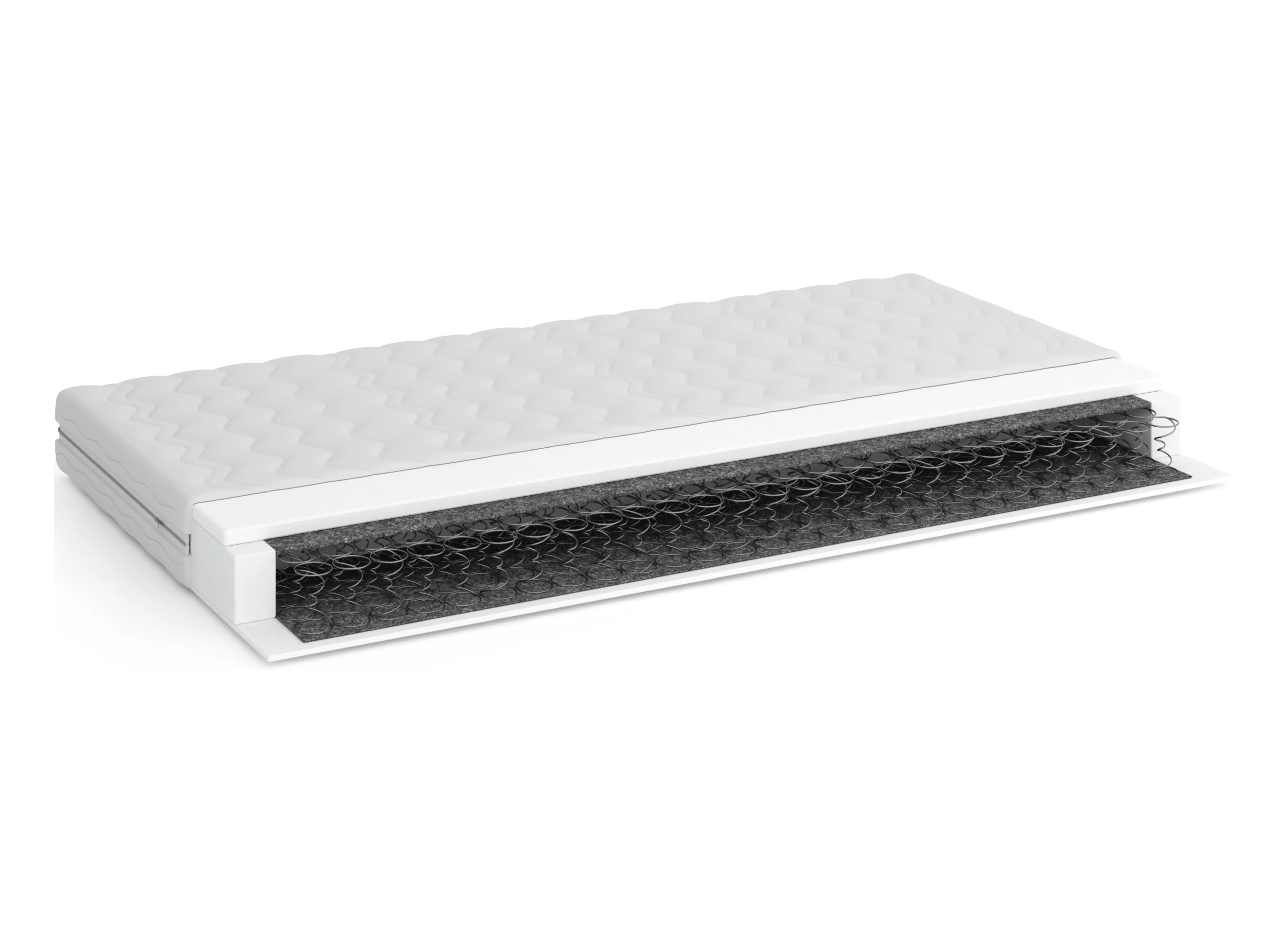 CAPRI 90x190 středně tvrdá 13 cm matrace s bonellovými pružinami Lano Nábytek