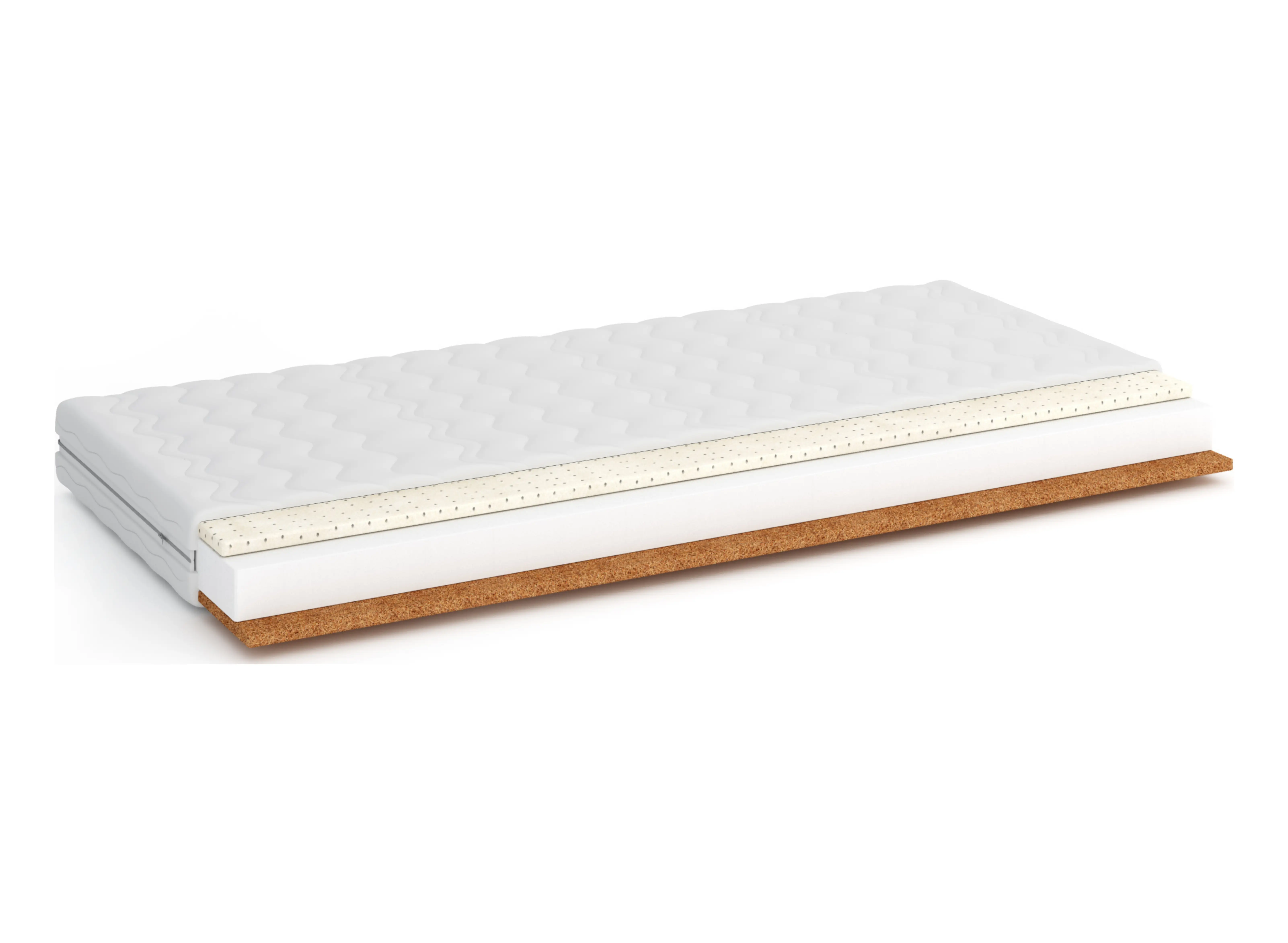 DREAM 90x190 středně tvrdá 8 cm pěnová matrace s kokosem a latexovou pěnou Lano Nábytek