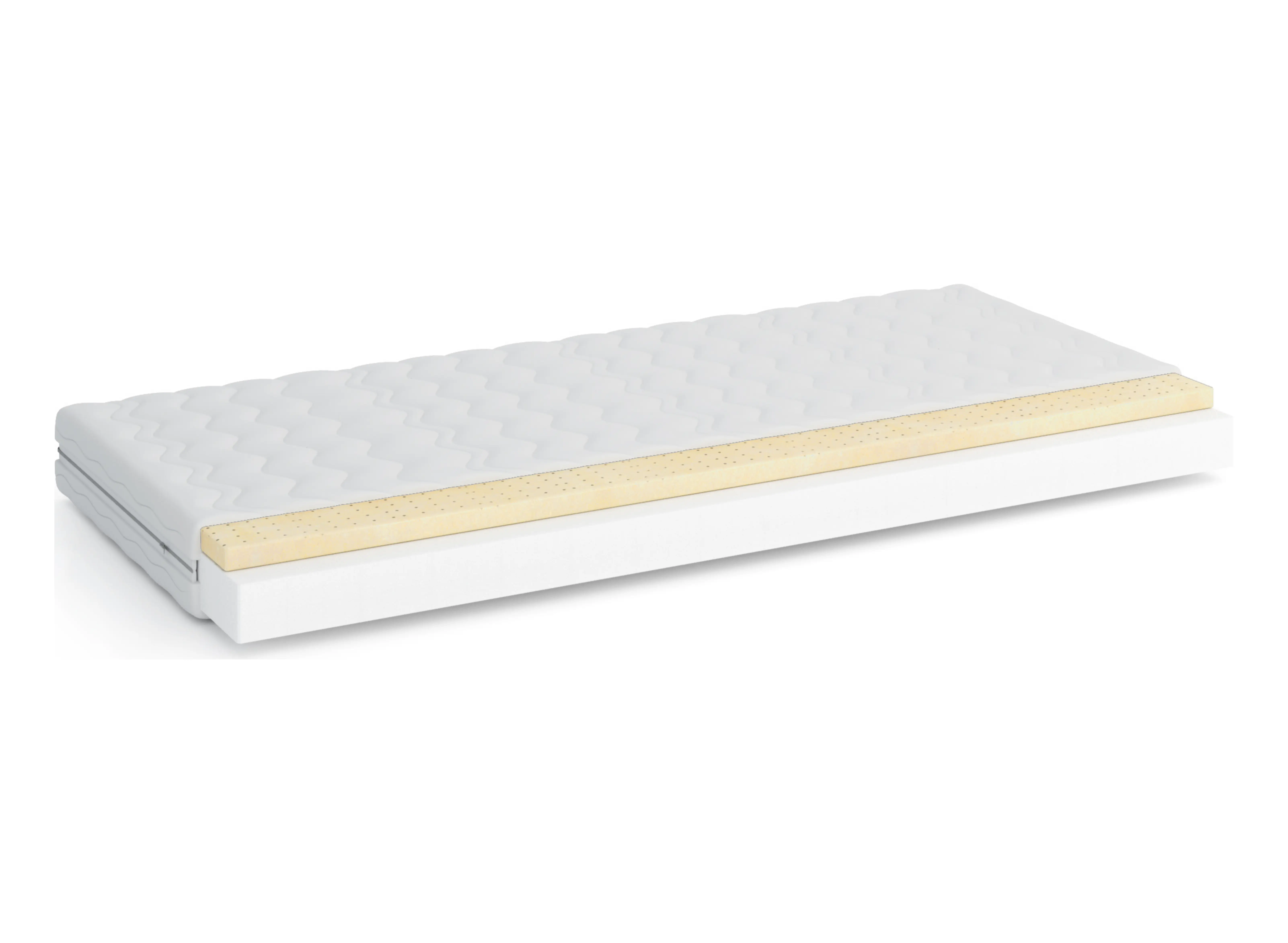 MAJORKA 90x200 středně měkká 11 cm latexovo-pěnová matrace Lano Nábytek