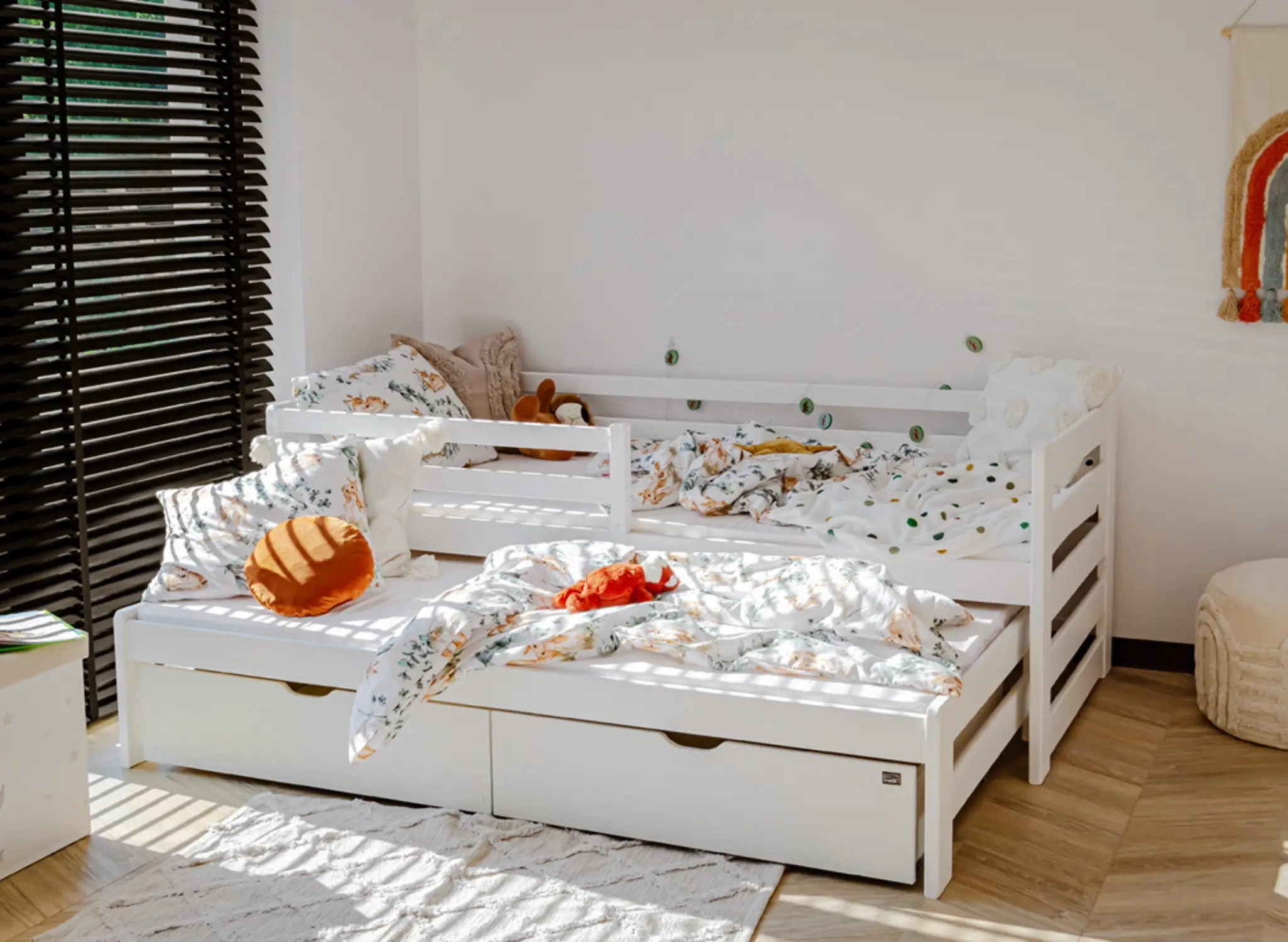 SENSO 90x200 bílá dětská postel Lano Nábytek
