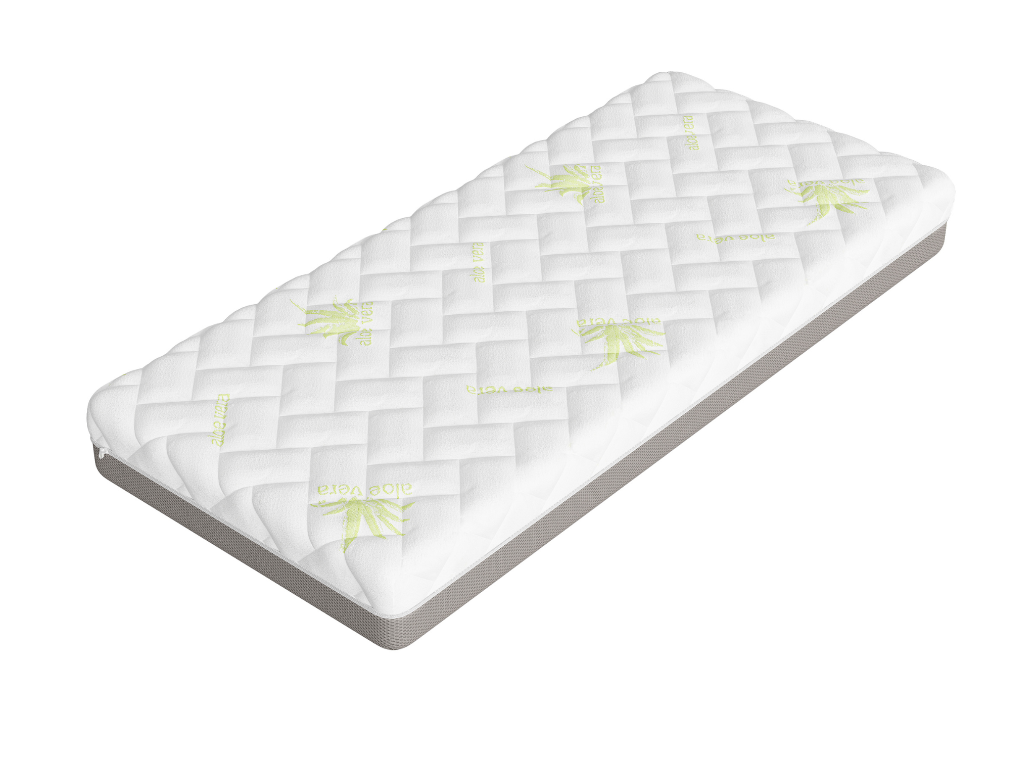 FITTED 80x180 středně tvrdá 13 cm matrace s aloe vera a visco pěnou Lano Nábytek